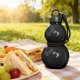 thumbnail image 5 of 600ML Gourd Cup Oriental Water Kettle Outdoor Crossbody Portable Water Cup Plastic Cup Large Gourd Water Cup Daily Drinking Container Decoration, 5 of 7