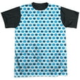 thumbnail image 1 of Sesame Street - Simple Cookie Pattern - Short Sleeve Black Back Shirt - Small, 1 of 4