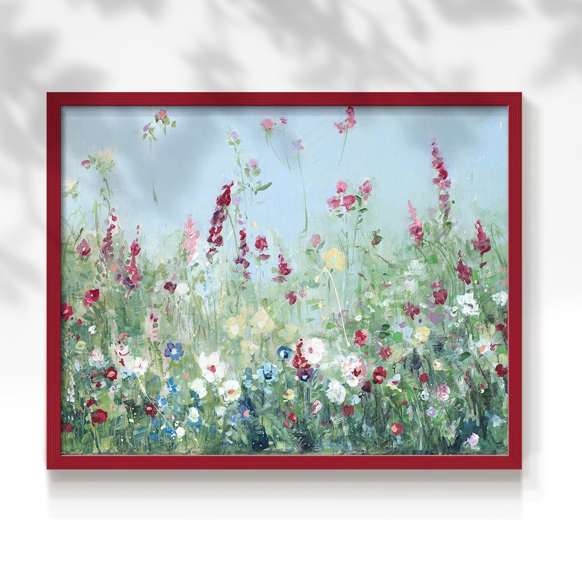 Sweet Summer Meadow by Sally Swatland - Restickable Framed Giclée Print