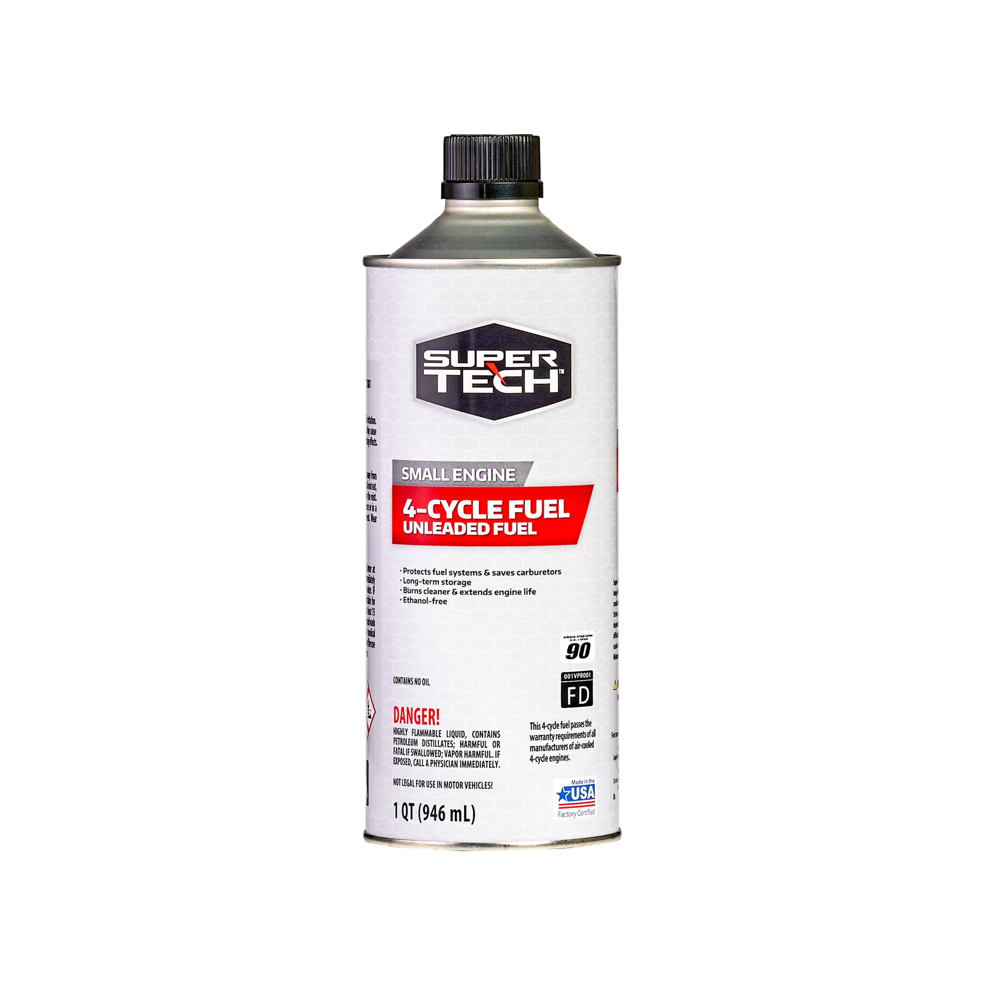 Super Tech Outdoor Power Equipment Ethanol-Free 4-Cycle Engine Fuel, 32 fl oz