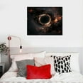 thumbnail image 5 of Nawypu Satellite View Canvas Set,Outer Space Stars Print Creative Galaxy Wall Art Decor for Bedroom, Modern Home Decor Universe Artwork Wall Print Planetary Wall Decor Astronomy Abstract Art, 5 of 5