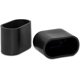 thumbnail image 3 of Set of 8 Soft PVC Oval End Caps for Chair, Table, Furniture Legs 15 x 30 mm, Black, 3 of 5