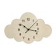 thumbnail image 3 of Reloj de pared de madera, reloj de campo silencioso, fácil de instalar, adornos de pared, reloj de pared con forma , simple para oficina,, 3 of 9