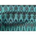 thumbnail image 4 of oneOone Cotton Poplin Fabric Ogee Ikat Print Fabric By The Yard 56 Inch Wide, 4 of 4