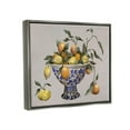thumbnail image 3 of Stupell Industries Mixed Citrus Fruits Leaves Patterned Pottery Bowl Graphic Art Luster Gray Floating Framed Canvas Print Wall Art, Design by Elizabeth Medley, 3 of 5