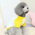 thumbnail image 5 of Visland Pet Shirt Star Pattern Sun Protection Decorating Dogs Cats Short Sleeve Tops for Home Wear, 5 of 8