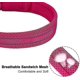 thumbnail image 5 of Collar para perros, collar acolchado reflectante ajustable clásico con anillo de aleación para, 5 of 5