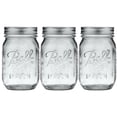 thumbnail image 1 of Tarro Mason Ball de Vidrio Boca Regular 480 mL Tamaño Pinta (Paquete de 3), 1 of 9