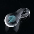 thumbnail image 5 of 2pcs Handmade Lampwork Glass Pendants Mushroom Sky Blue 21~25x9~10mm Hole: 3~4mm, 5 of 6