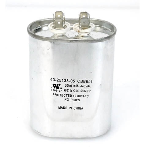 43-25138-05 - OEM Rheem Oval Capacitor 35 uf 440 Volt
