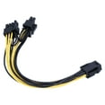 thumbnail image 3 of GPU Cable,5Pcs Power Supply Cable AWG Power Cord Dual Cable Stylish and Modern, 3 of 14