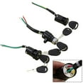 Electric Bicycle Ignition Switch Key Power Lock for Electric Scooter E