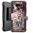 thumbnail image 1 of DALUX Hybrid Kickstand Holster Phone Case Compatible with LG Harmony 4 / Premier Pro Plus / Xpression Plus 3 - Unicorn Fantasy, 1 of 3