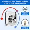 thumbnail image 4 of Replacement for Moen T2471BL Genta LX Valve Trim Kit,Pressure Balancing Modern Shower Trim Kit Shower Handle,Compatible with Moen 2510 Valve,Chrome$$Tools & Hardware Other, 4 of 9