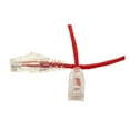 thumbnail image 1 of Cat6 Red Slim Ethernet Patch Cable, Snagless/Molded Boot, 15 foot, 1 of 1