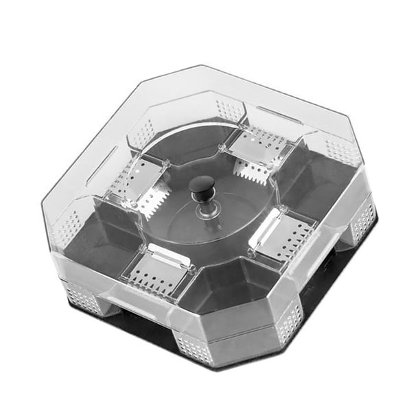 Matsuzay Útil caja de trampas para cucarachas reutilizable de acero inoxidable para insectos, resistente al agua, repelente de cucarachas resistente al Cocina y Comedor Matsuzay HA029185-00