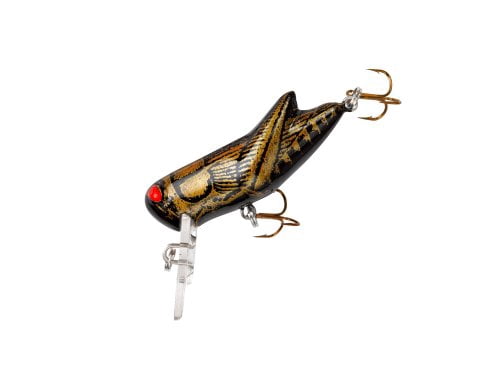Rebel Lures Crickhopper Fishing Lure (1 1/2-Inch, Black Cricket)