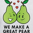 thumbnail image 3 of CafePress - We Make A Great Pear Hooded Sweatshirt - Pullover Hoodie, Hooded Sweatshirt, 3 of 4
