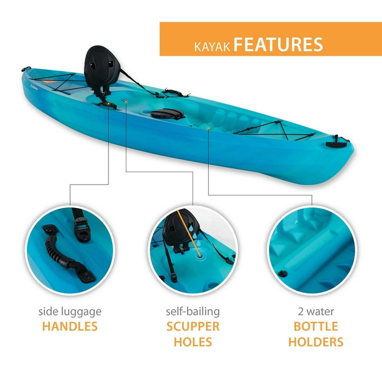 Lifetime Tahoma 10 ft Sit-On-Top Kayak, Arctic Fusion (91335