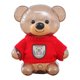 thumbnail image 1 of Bonita alcancía de oso, figura novedosa con ropa de punto, caja de dinero para vacaciones de año Nuevo , Rojo, 1 of 8