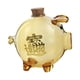thumbnail image 2 of Hucha de cristal con forma de cerdito, adorno para ahorrar dinero, tarro para guardar monedas, ideal para la ducha, para niños y niñas, de escritorio. Amarillo, 2 of 9