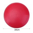 thumbnail image 6 of Round Balance Board with Pump Thick Yoga Fitness Inflatable Seat Pad Foot Massage Pain Relief Wiggle Cushion Kids Adults Sensory Balance Disc, 6 of 8