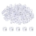 thumbnail image 1 of Uxcell 100-Pack Marcadores de Perchas para Ropa, Clips de Tamaño Codificados por Color de Plástico Tamaño 3XL que se Ajustan a Varillas de 3mm-5mm [Transparente], 1 of 6
