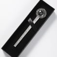 thumbnail image 5 of Black and White Easter Vintage Silver Lace-Edged Bookmark: the Gift for Readers and Book Lovers, 5 of 5