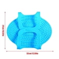 thumbnail image 2 of Advancent Levantador de pavo de silicona, grado alimenticio, resistente al calor, fácil de usar, levantador de silicona para cocinar al vapor, Cocina y Comedor Negro, 2 of 6