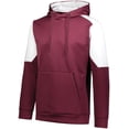 thumbnail image 5 of Holloway Sportswear L Blue Chip Hoodie Maroon/White 222540, 5 of 5