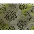 thumbnail image 4 of oneOone Georgette Viscose Lime Fabric Skins Animal Sewing Fabric By The Yard Printed Diy Clothing Sewing Supplies 42 Inch Wide, 4 of 4