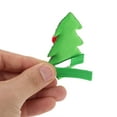 thumbnail image 5 of Unique Bargains 1 Pair Christmas Tree Hair Clips Hairdo Clip for Christmas 2.17"x1.18"x3.15" Green, 5 of 6