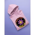 thumbnail image 3 of Never Stop Being You Hoodie Women -Smartprints Designs, Female Large, 3 of 4