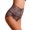 1 Pack * Coffee, variant on Women's High Waisted Cotton Underwear, Full Coverage Lace Briefs, Tummy Control Super Stretchy Ladies Panties, Plus Size Underwear Women Cotton M-XXXL