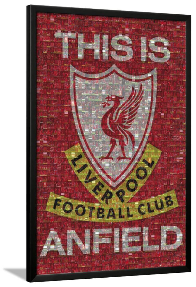 Liverpool FC Poster This Is Anfield  Framed Ready To Hang