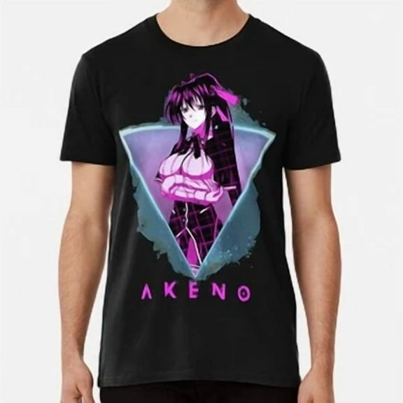 RARE Akeno Himejima Highschool Dxd 80s Anime Shirt S to 5XL Made in the USA T-Shirt