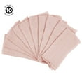 thumbnail image 3 of Koyal Wholesale Mauve Gauze Cheesecloth Napkins For Wedding Table Decorations, Reception Table Settings, 10-Pack, 3 of 5