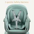 thumbnail image 4 of AILEEKISS 8-in-1 Baby High Chair, Toddler Booster Seat with Dishwasher-Safe Tray, Green, 4 of 11