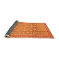 thumbnail image 2 of Ahgly Company Indoor Round Oriental Orange Traditional Area Rugs, 6' Round, 2 of 4