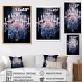 thumbnail image 4 of Designart "Chandelier Sublime beauty II" Glam Floater Framed Wall Art Print, 4 of 7