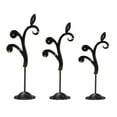 thumbnail image 1 of MERIGLARE 3Pieces Earrings T stand Earring Display Stand for Showroom Black-Sector, 1 of 9