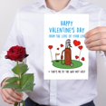 thumbnail image 5 of Tarjeta de felicitación TQDaiker divertida para los amantes del golf para el día de San Valentín, 5 of 5