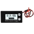 thumbnail image 2 of Medidor De Voltaje CC LCD, Probador De Capacidad De Batería Impermeable, Monitor De Voltaje Para Automóviles, Baterías De Automóviles, Paquetes De Baterías, Material ABS, 2 of 7