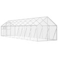 thumbnail image 6 of vidaXL Aviary Outdoor Lockable Large Parrot Budgie Cage Bird House Aluminum, 6 of 90