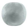 thumbnail image 1 of TOV Furniture Boba Coussin Rembourré en Velours de Style Transitionnel 9 X 9 Po, Bleu Mer, 1 of 3