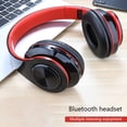 thumbnail image 6 of B39 LED Bluetooth V5.0 Headset Sports Headphone Subwoofer Wireless Stereo Support Card Earphone,Black Red, 6 of 10