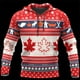 thumbnail image 3 of Sudadera con capucha con estampado 3D de hoja de arce de Canadá para hombre y mujer, sudaderas de gran tamaño, moda urbana, sudadera deportiva con capucha para niños, ropa Y2k, 3 of 5