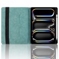 thumbnail image 2 of Dteck Wallet Case for iPad Pro 13 inch 2024,Shockproof Leather Smart Case Built-in Card Slots Folio Kickstand Cover for iPad Pro 13-in. (M4) ,Green, 2 of 8