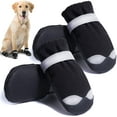 thumbnail image 1 of Zapatos para perros para pavimento caliente, botas para perros medianos y grandes, botines impermeables para perros con suela antideslizante, protectores de patas, 4 Uds. Zhivalor Botas y Botines para Hombre, 1 of 6