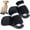 black, variant on Dog Shoes for Hot Pavement Dog Boots for Medium Large Dogs Waterproof Dog Booties with Anti-Slip Sole Paw Protectors 4PCS